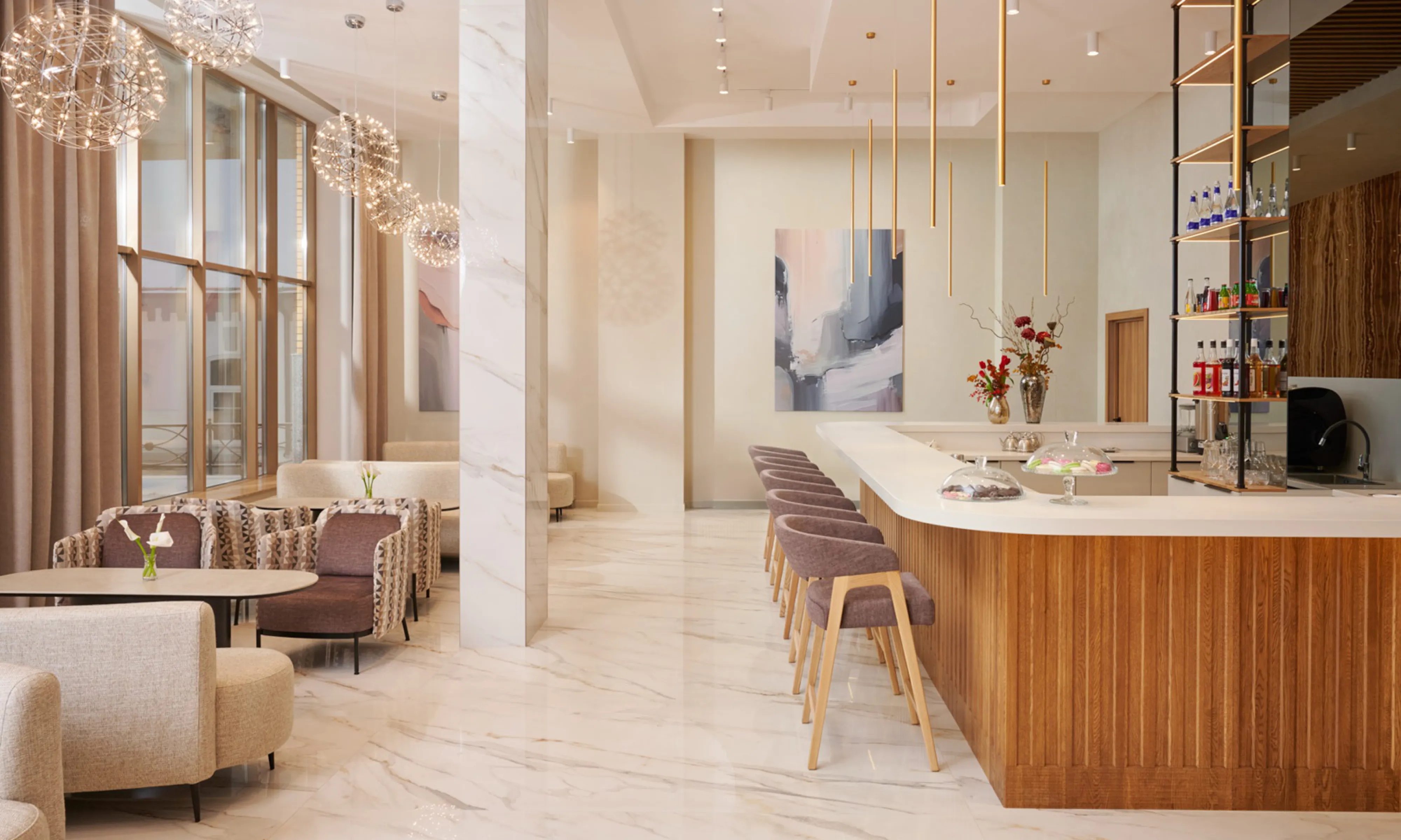 Пространство для деловых встреч и отдыха